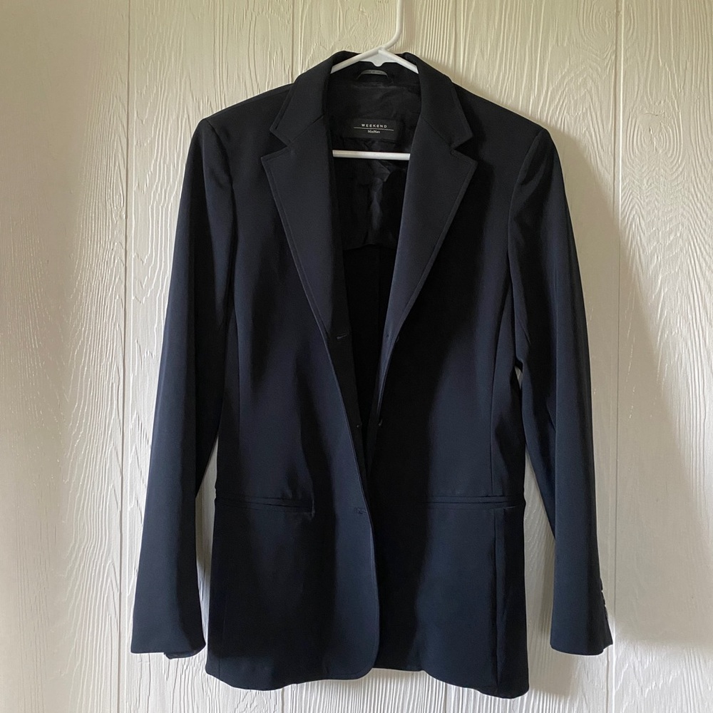 Black Max Mara Weekend Blazer sz 8